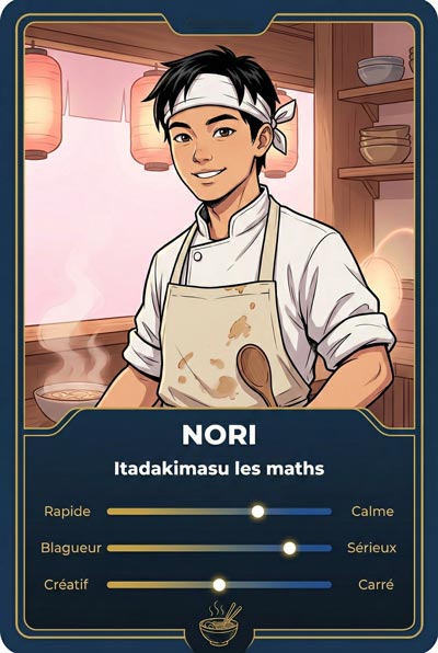 Nori — itadakimasu les maths