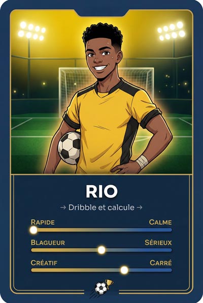 Rio — dribble et calcule