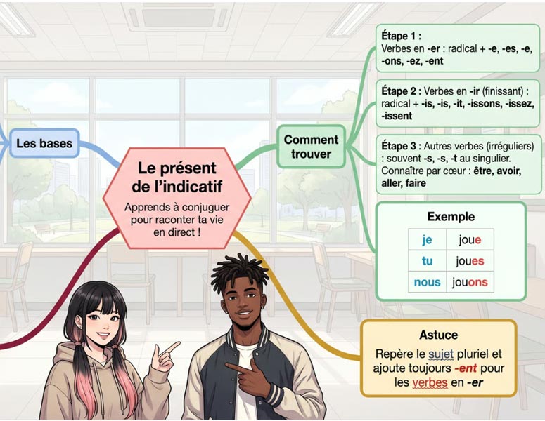 Carte mentale — les unités de longueur